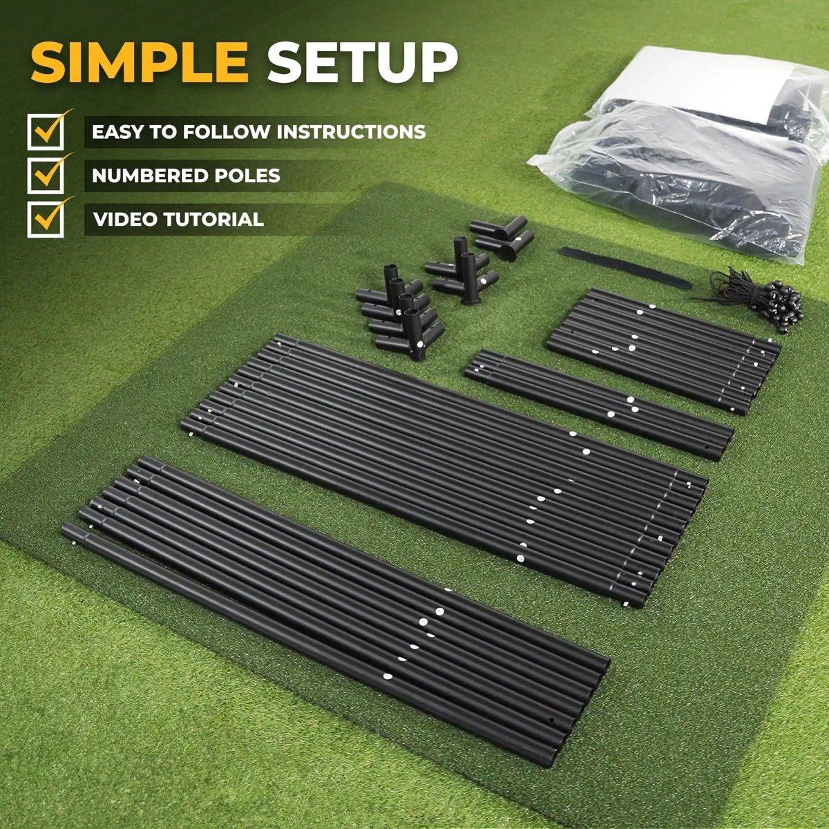 SimSpace (6) Professional Home Golf Enclosure - SimSpace