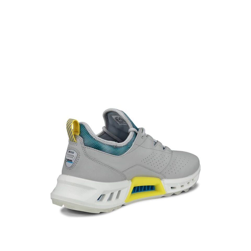 Ecco M Golf Biom C4 Golf Shoes - Concrete/Bay Green - Ecco