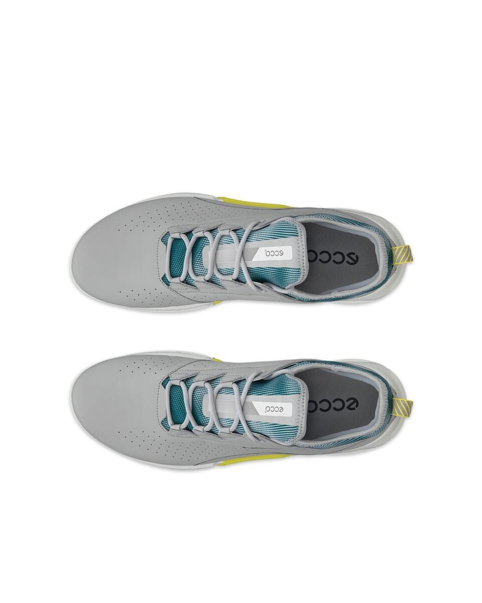 Ecco M Golf Biom C4 Golf Shoes - Concrete/Bay Green - Ecco