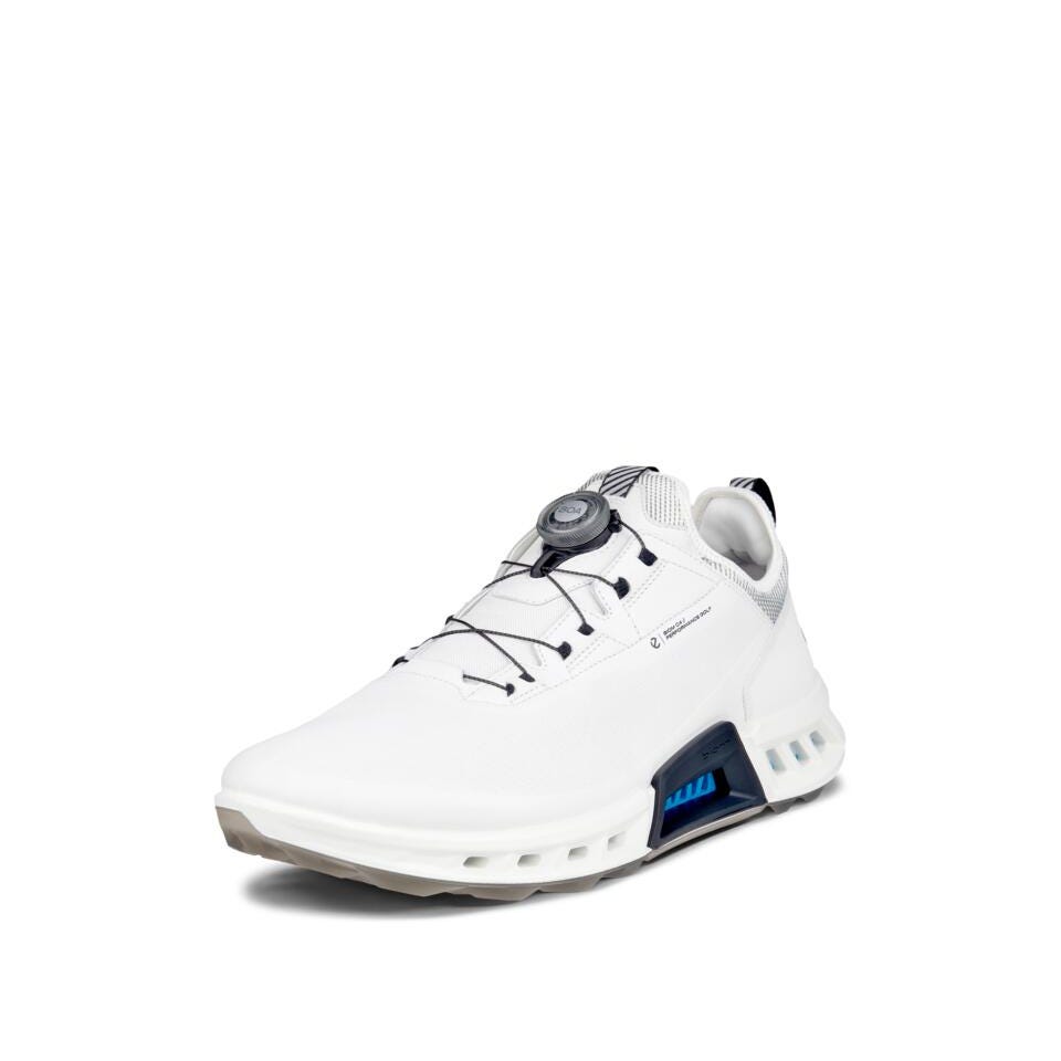 Ecco M Golf Biom C4 Boa Golf Shoes - White / Black - Ecco