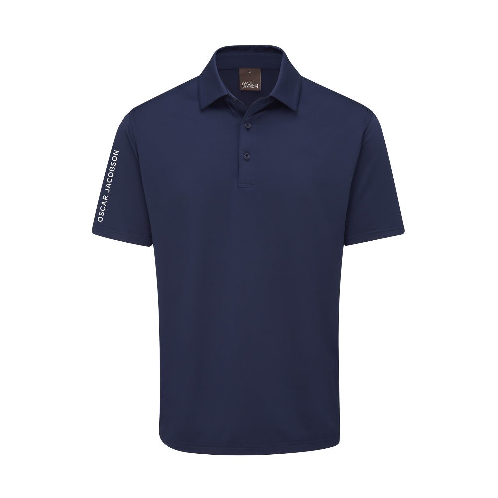 Oscar Jacobson Bullock Polo Shirt - Navy - Oscar Jacobson