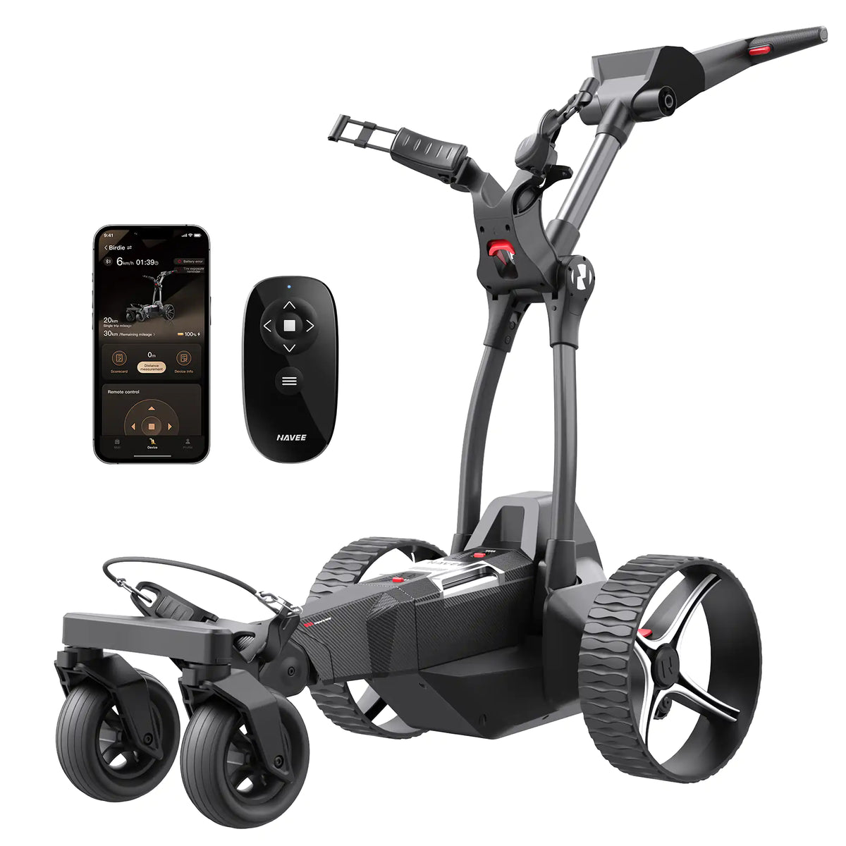 NAVEE Birdie 3 Remote Electric Golf Trolley