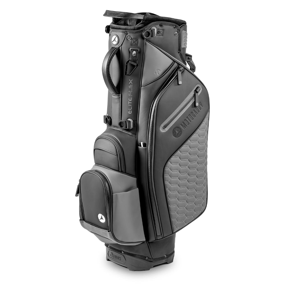 Motocaddy EliteFLEX Hybrid Stand Bag - Charcoal/Black