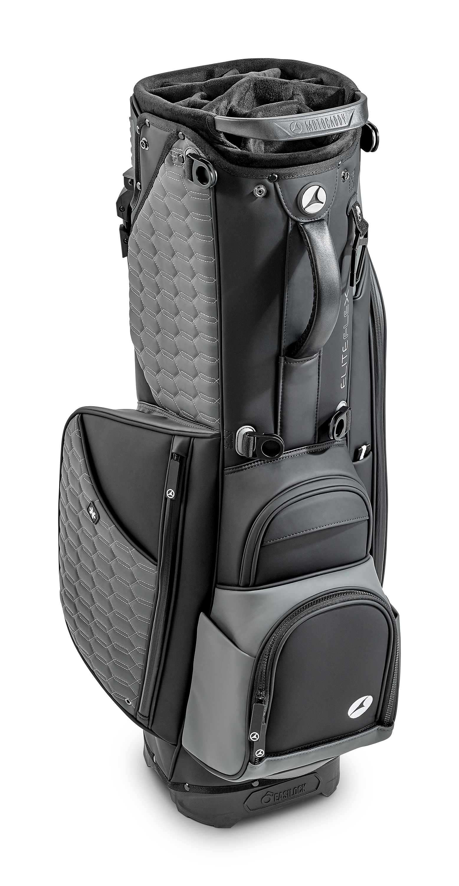 Motocaddy EliteFLEX Hybrid Stand Bag - Charcoal/Black