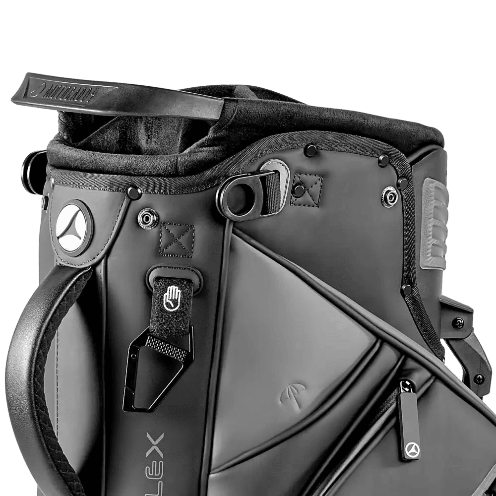 Motocaddy EliteFLEX Hybrid Stand Bag - Charcoal/Black - Motocaddy
