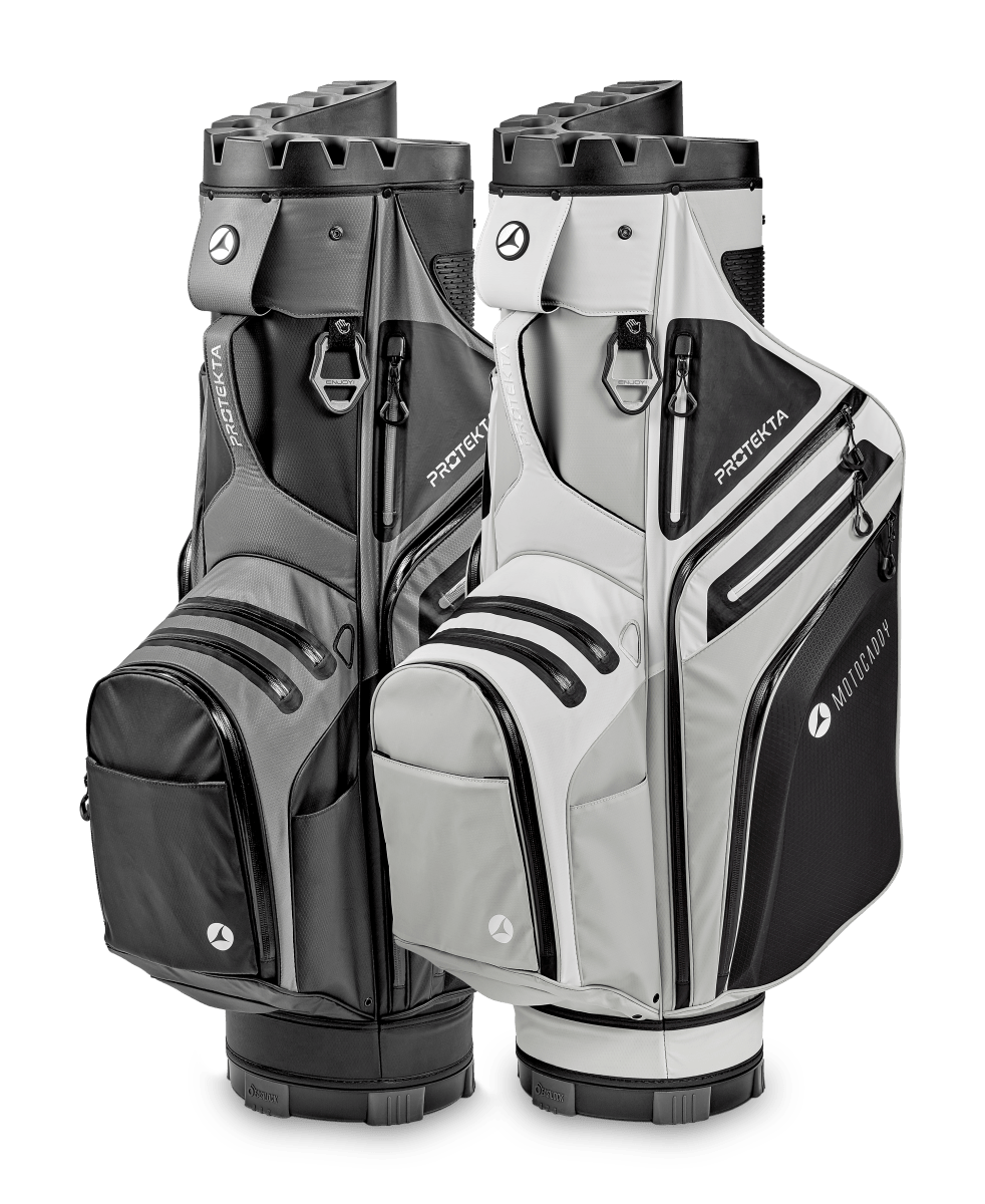 Motocaddy Protekta Golf Bag - White / Grey - Motocaddy