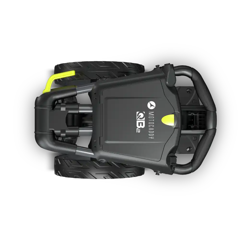 Motocaddy QB2 Push Trolley 25 - Lime / Graphite