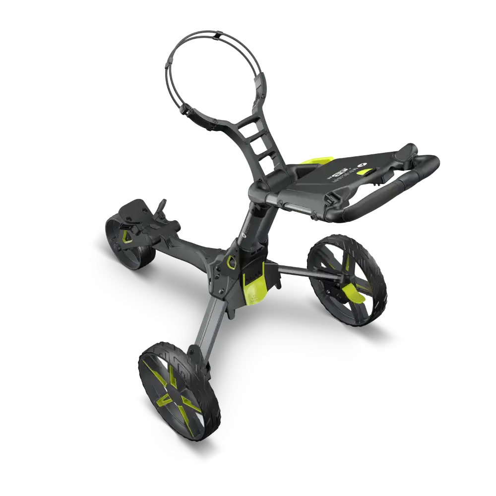 Motocaddy QB2 Push Trolley 25 - Lime / Graphite