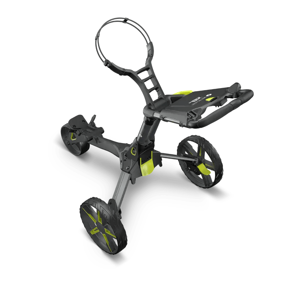Motocaddy QB2 Push Trolley 25 - Lime / Graphite - Motocaddy
