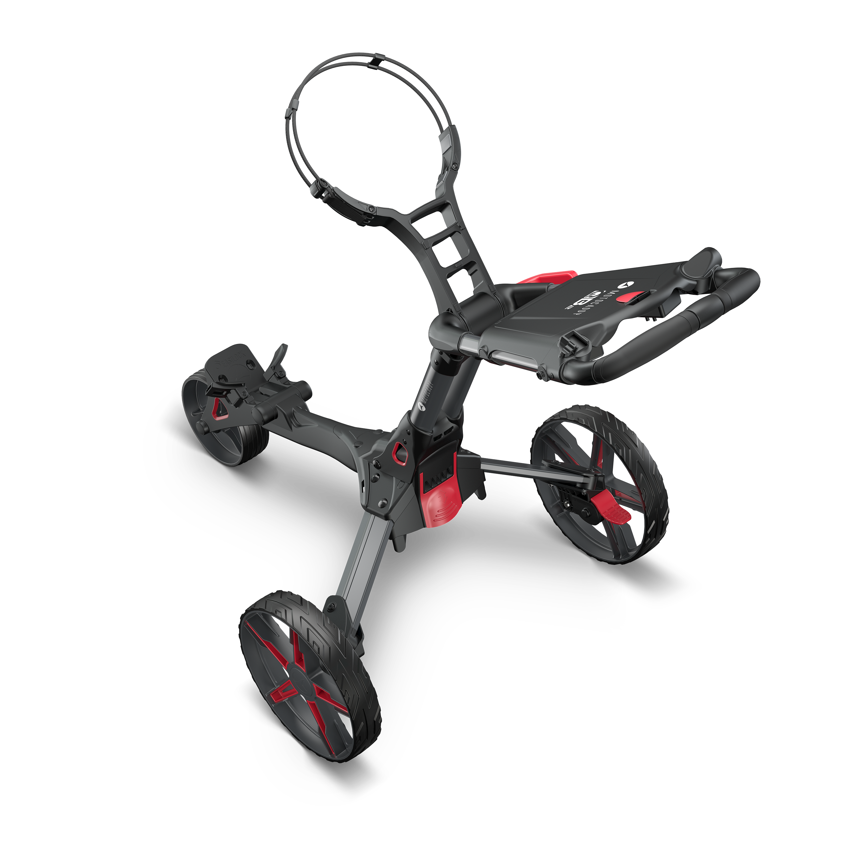 Motocaddy QB2 Push Trolley 25 - Red / Graphite