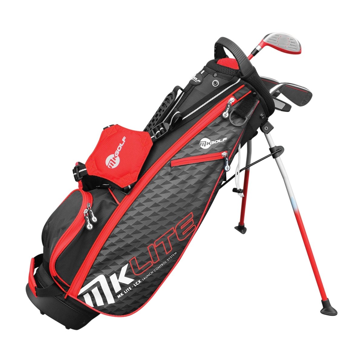 MKids Lite Junior Half Set / 7 - 9 Years / Red - Masters Golf