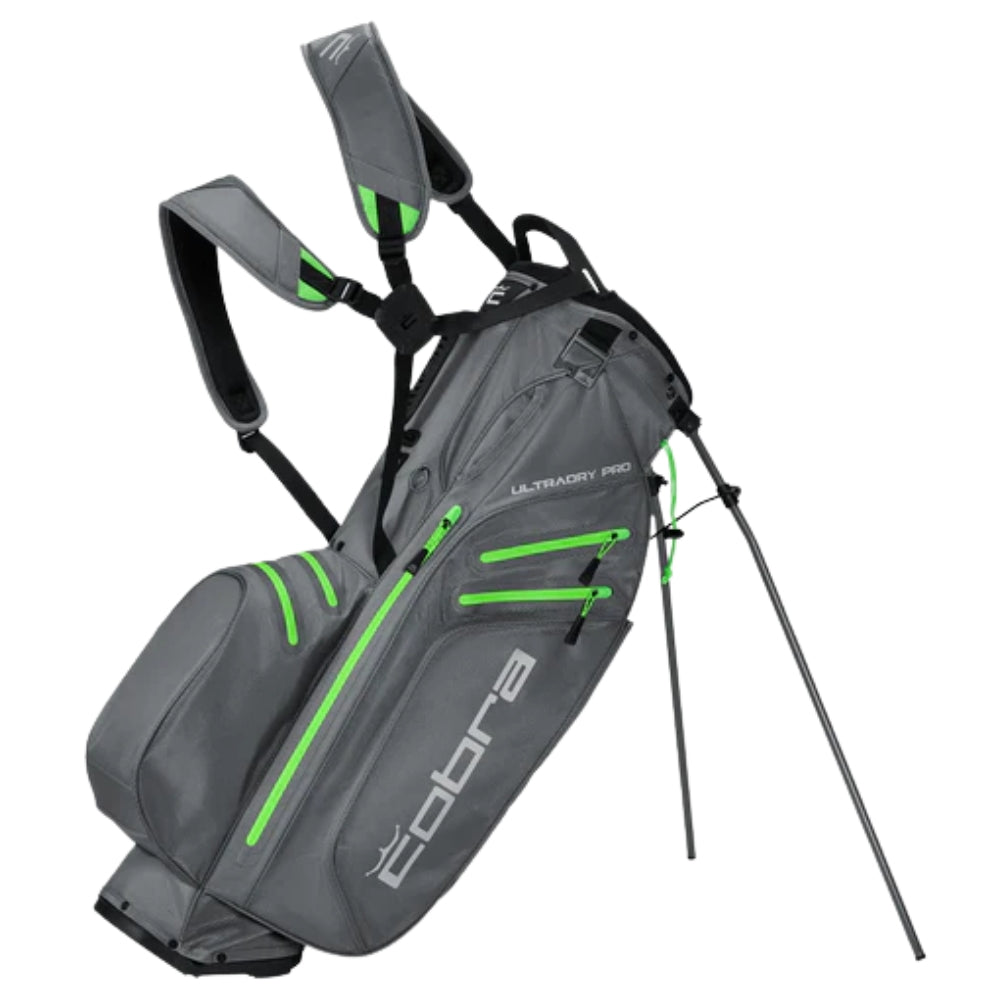 Cobra Ultradry Pro Stand Bag - Quiet Shade/Green Gecko