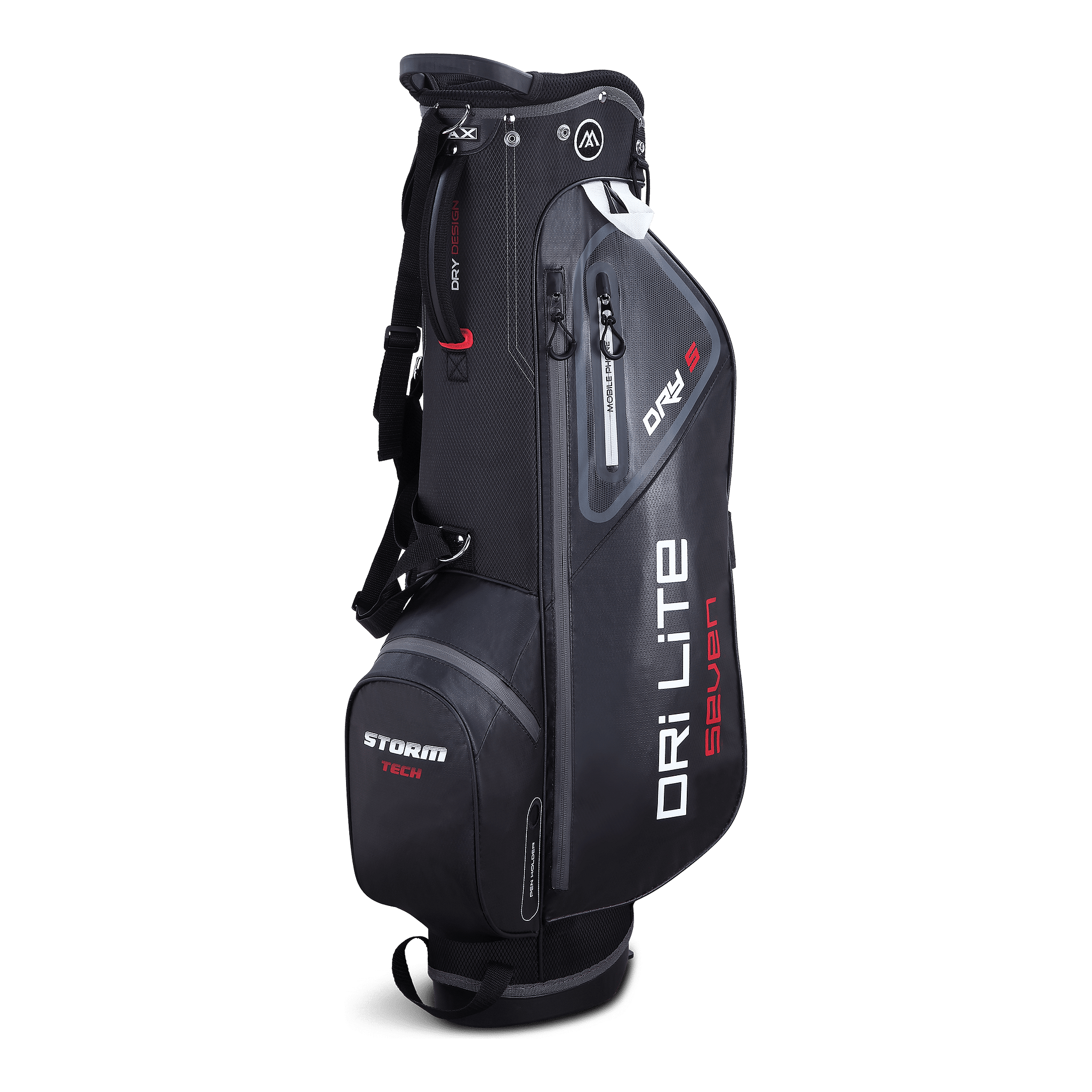 Big Max Dri Lite Seven G Golf Stand Bag - Black