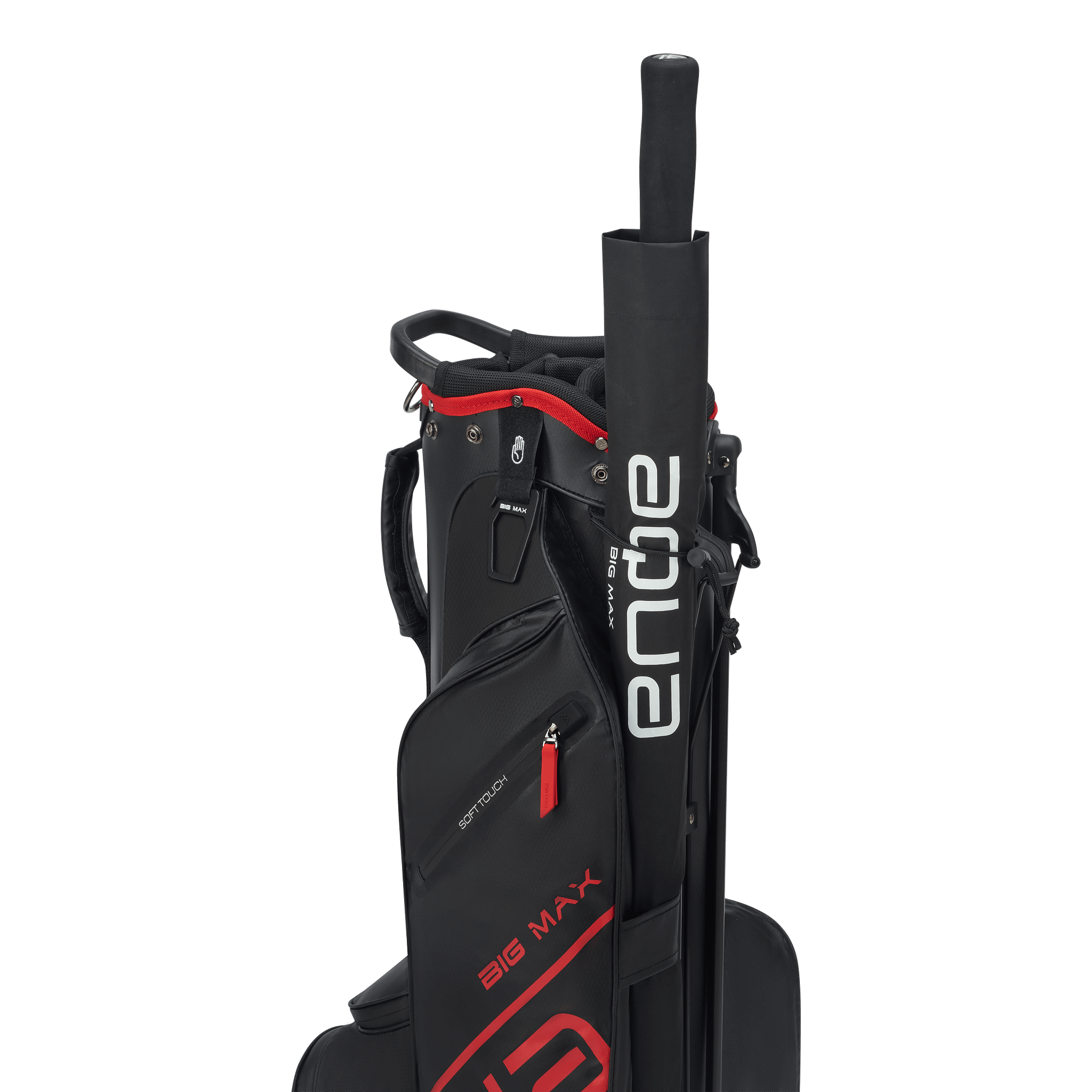 Big Max Aqua Seven H Golf Bag - Black / Red