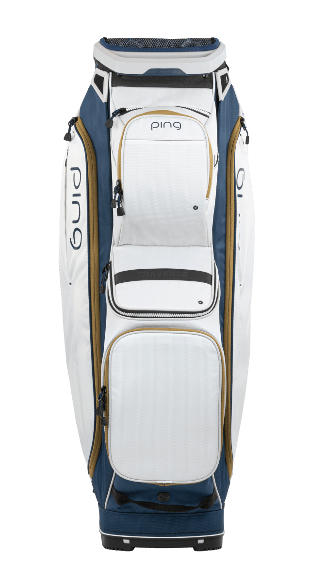Ping Traverse 244 Cart Bag - Navy/Platinum/Gold - Ping