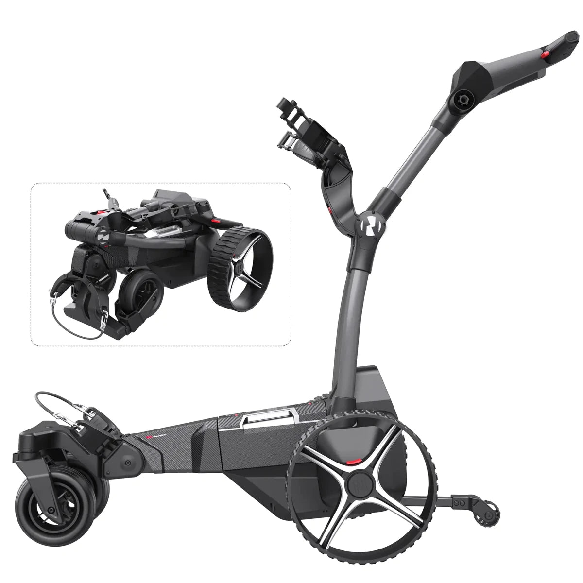 NAVEE Birdie 3 Remote Electric Golf Trolley - NAVEE