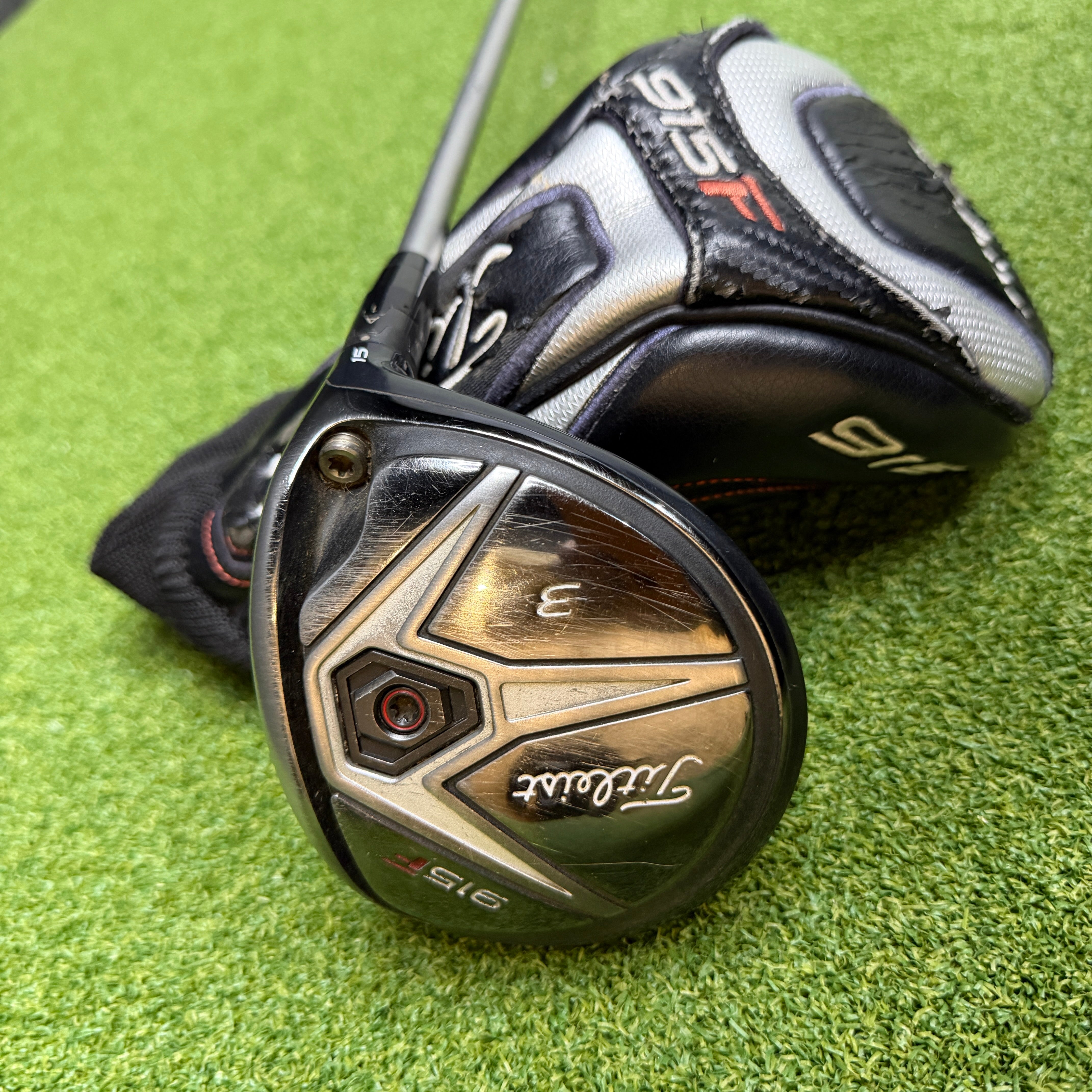 Titleist 915F 3 Wood / 15 Degree / Diamana 50 Stiff