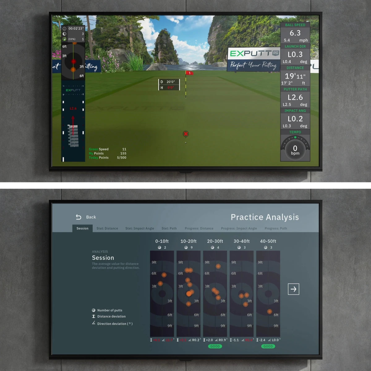 Exputt RG Golf Putting Simulator - Exputt