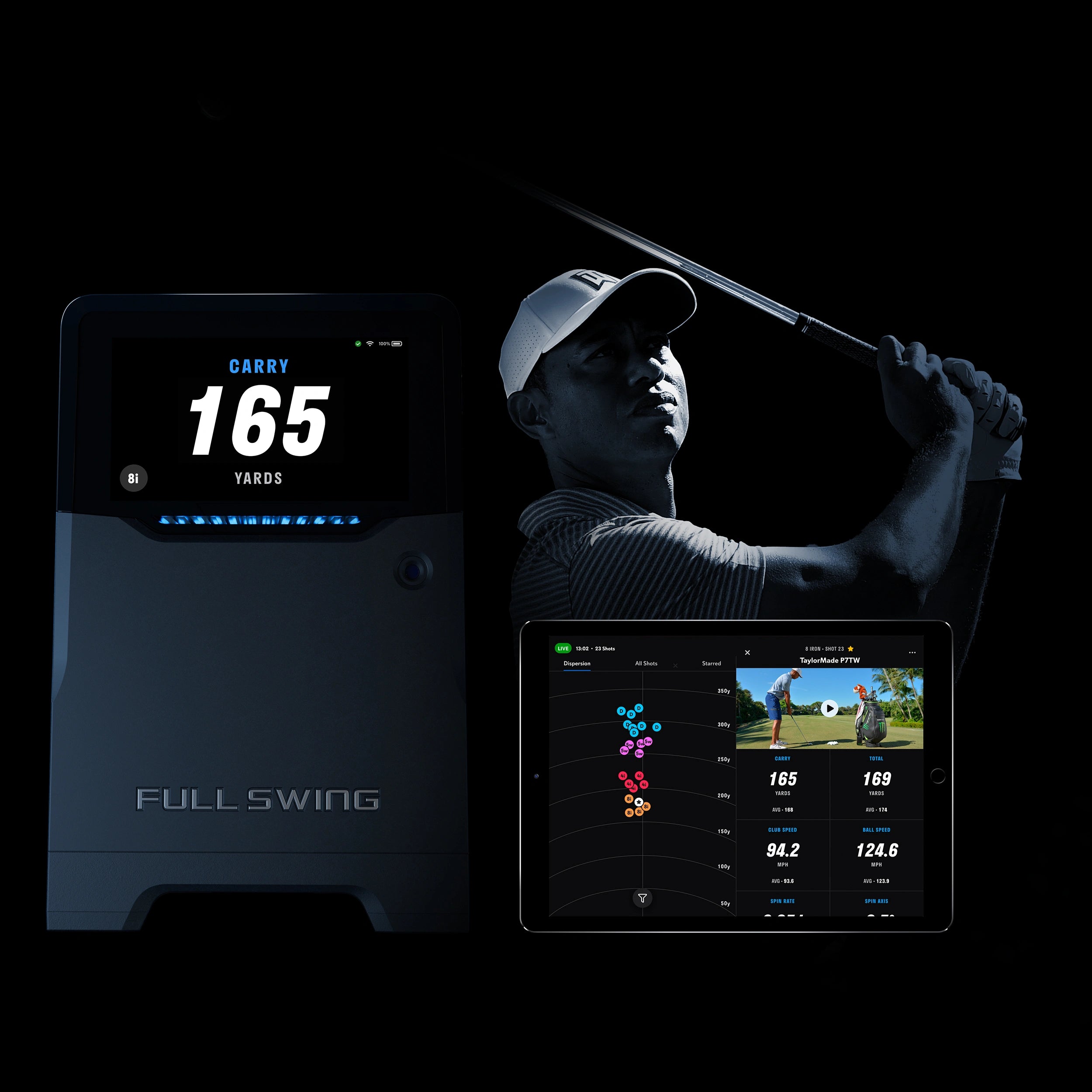 Full Swing KIT Launch Golf Monitor