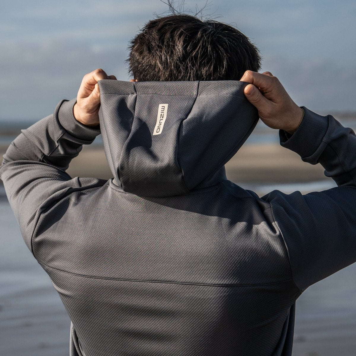 Mizuno G - Style LS Hoodie 2.0 - Lava Smoke - Mizuno