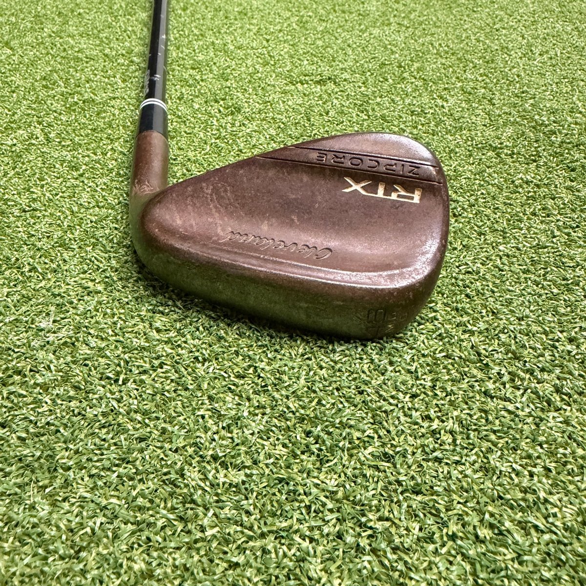 Cleveland RTX Zipcore Raw Full Face Lob Wedge / 48 Degree / Dynamic Gold S400 Shaft - TaylorMade