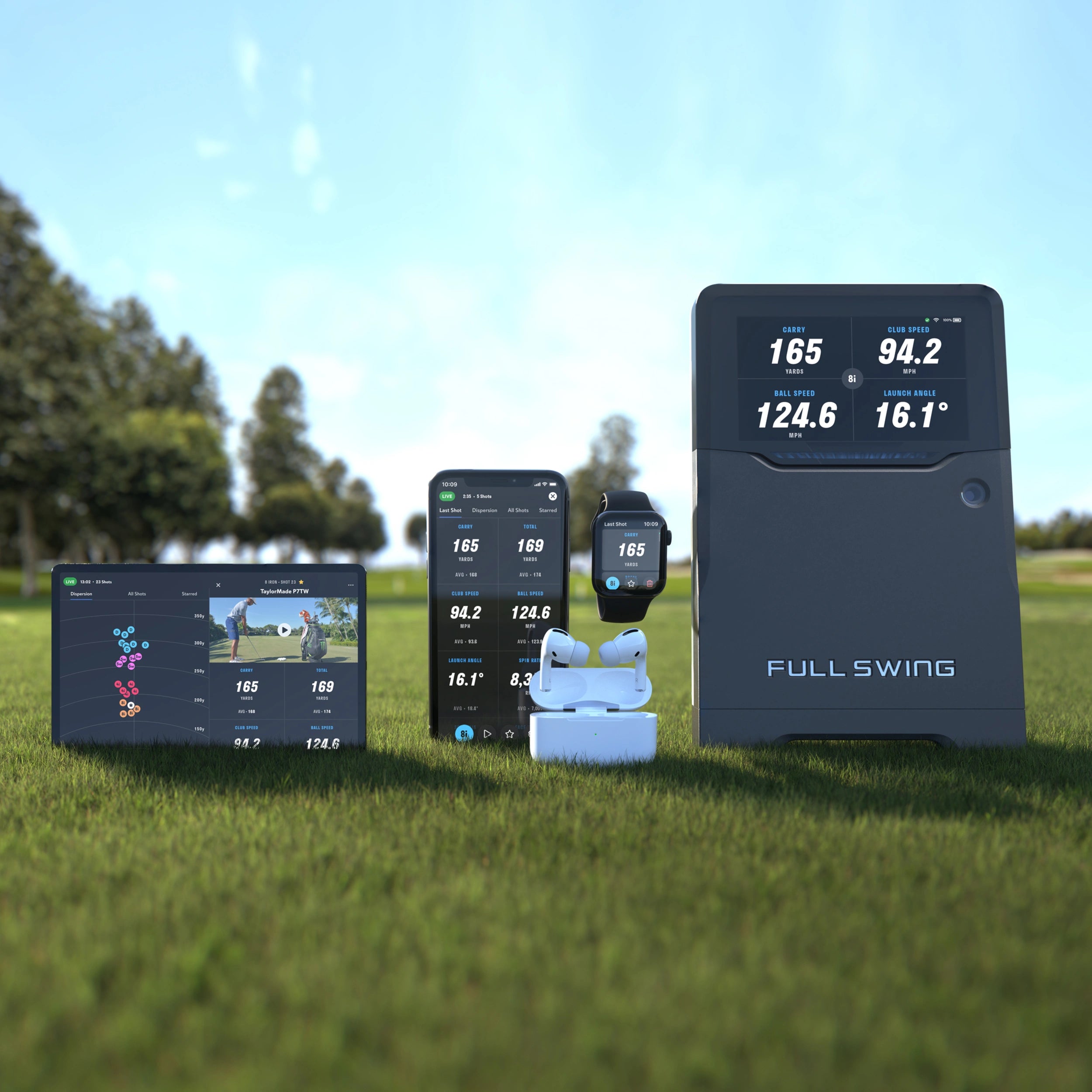 Full Swing KIT Launch Golf Monitor