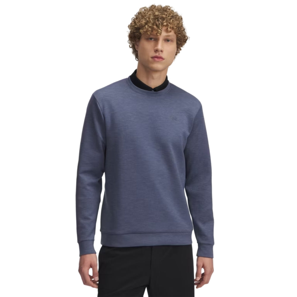 Under Armour Drive Men's Midlayer Crew - Downpour Grey / Gravel