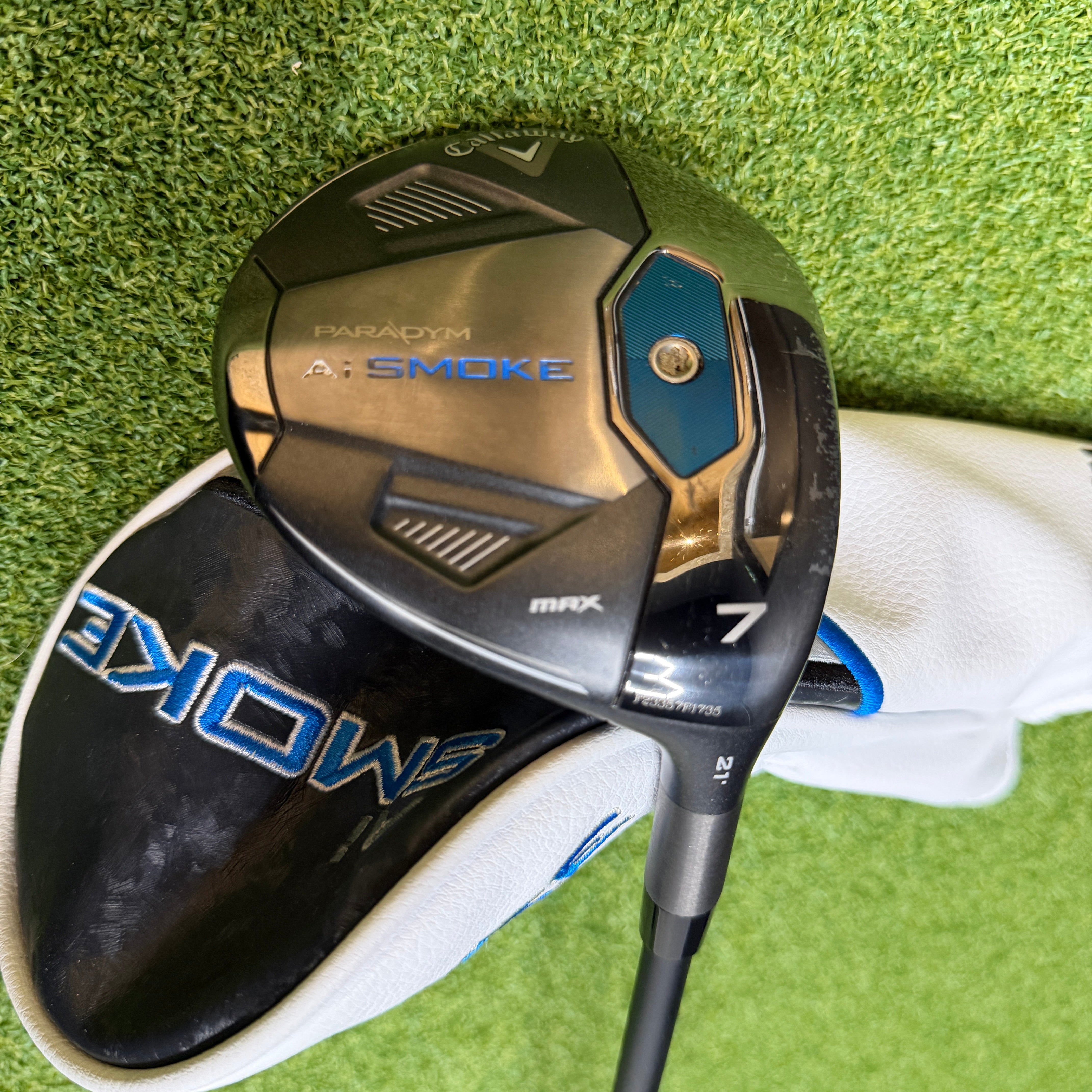 Callaway Paradym Ai Smoke Max 7 Wood / 21 Degree / Tensei Blue 65 Regular Flex