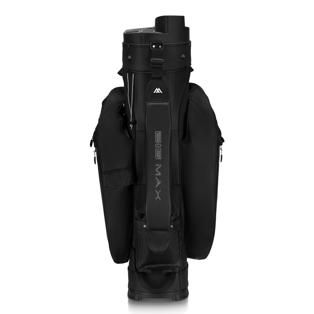 Big Max Dri Lite Silencio 3 Organiser Golf Cart Bag - Black