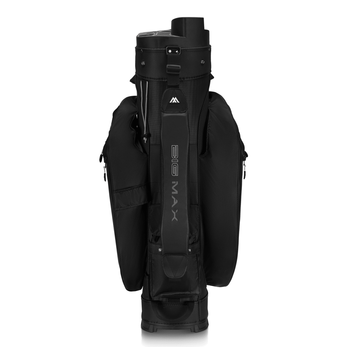 Big Max Dri Lite Silencio 3 Organiser Golf Cart Bag - Black - Big Max