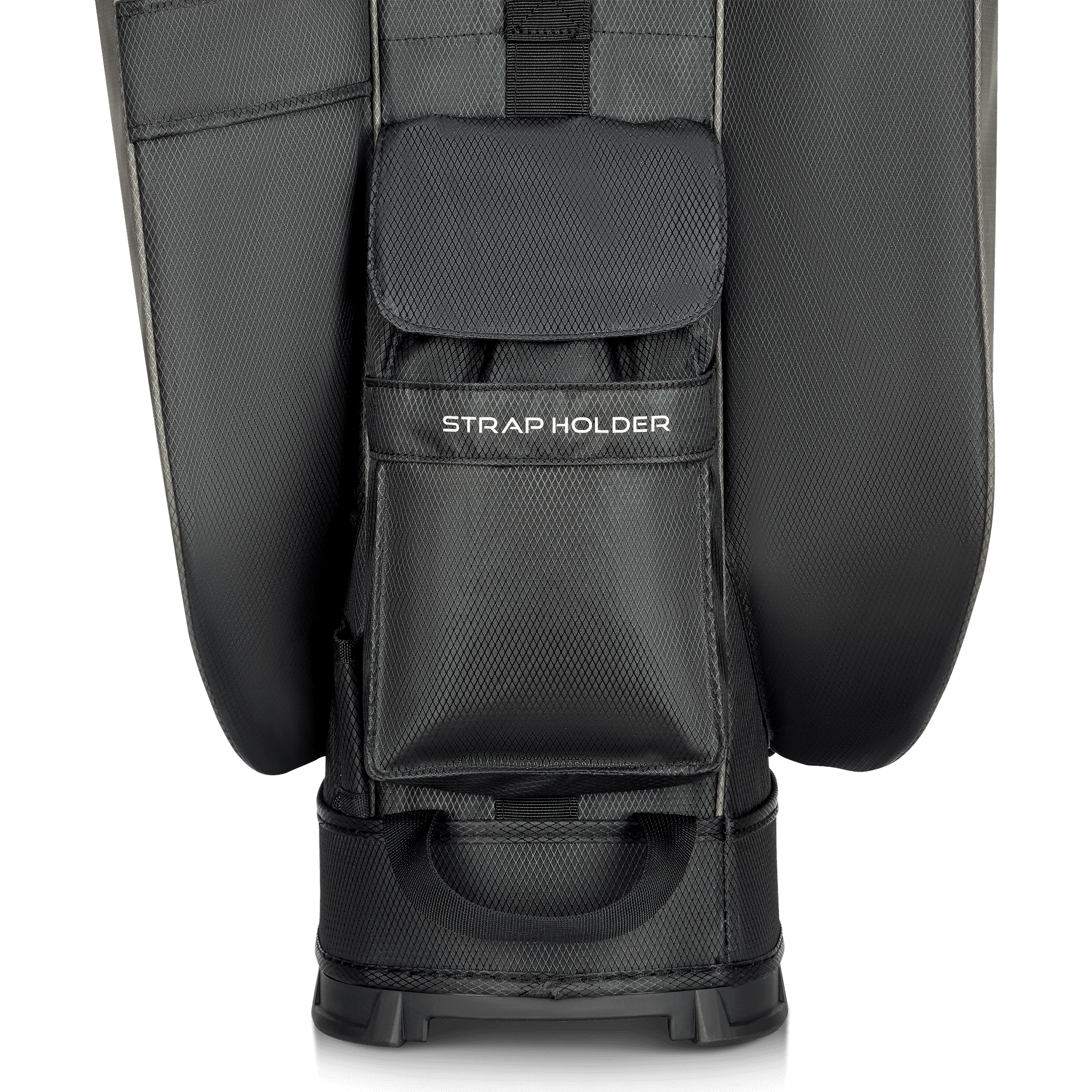 Big Max Dri Lite Silencio 3 Organiser Golf Cart Bag - Charcoal / Black / Fuchsia