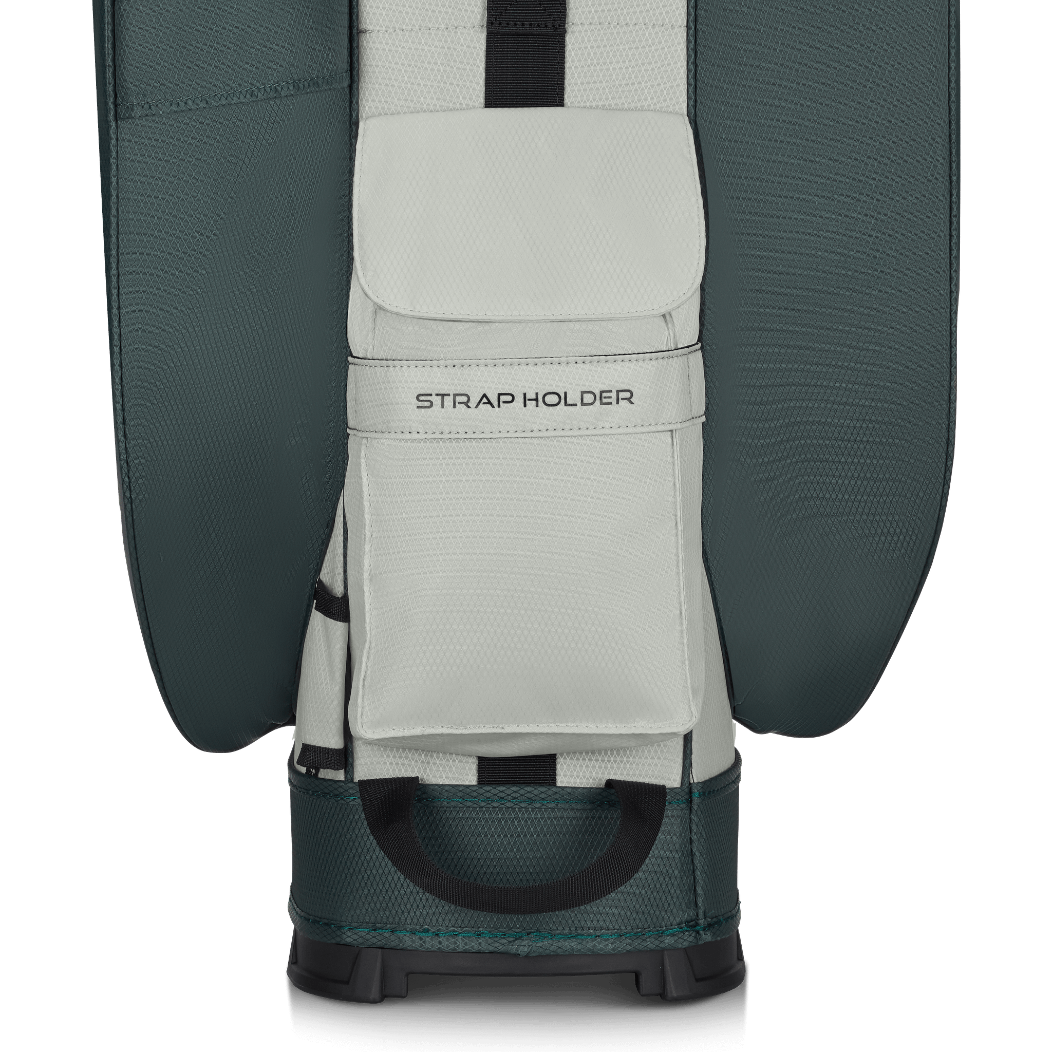 Big Max Dri Lite Silencio 3 Organiser Golf Cart Bag - Forest Green / Off White