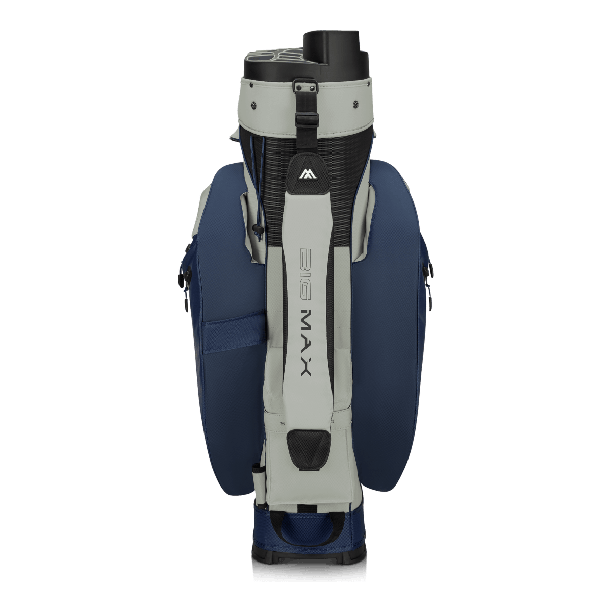 Big Max Dri Lite Silencio 3 Organiser Golf Cart Bag - Navy / Off White - Big Max