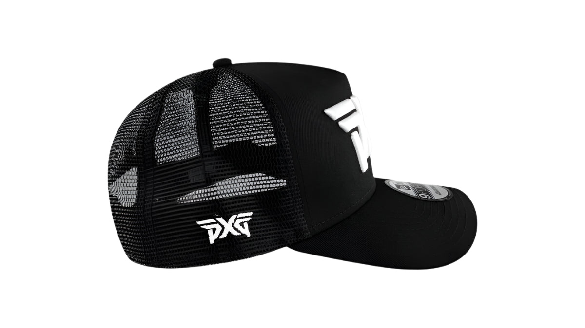 PXG 9Forty A-Frame Snapback Trucker - Black