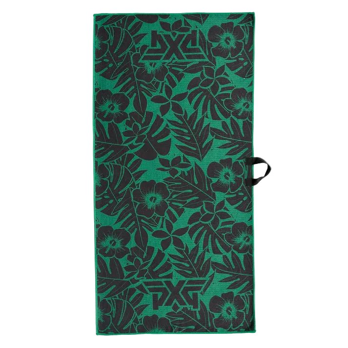 PXG Aloha 2026 Players Towel - Black / Green - PXG