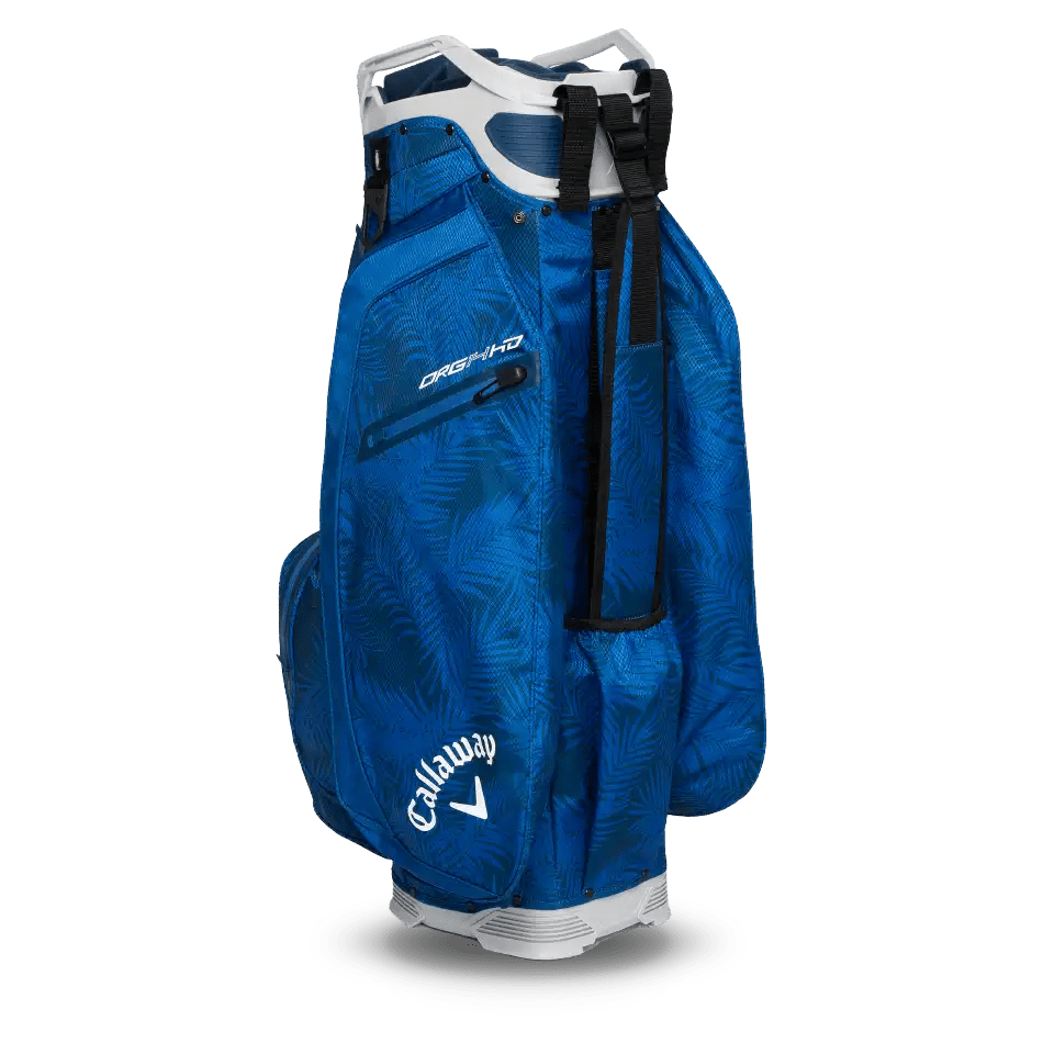 Callaway Org 14 HD Cart Bag 25 - Blue Palms/Light Grey - Callaway