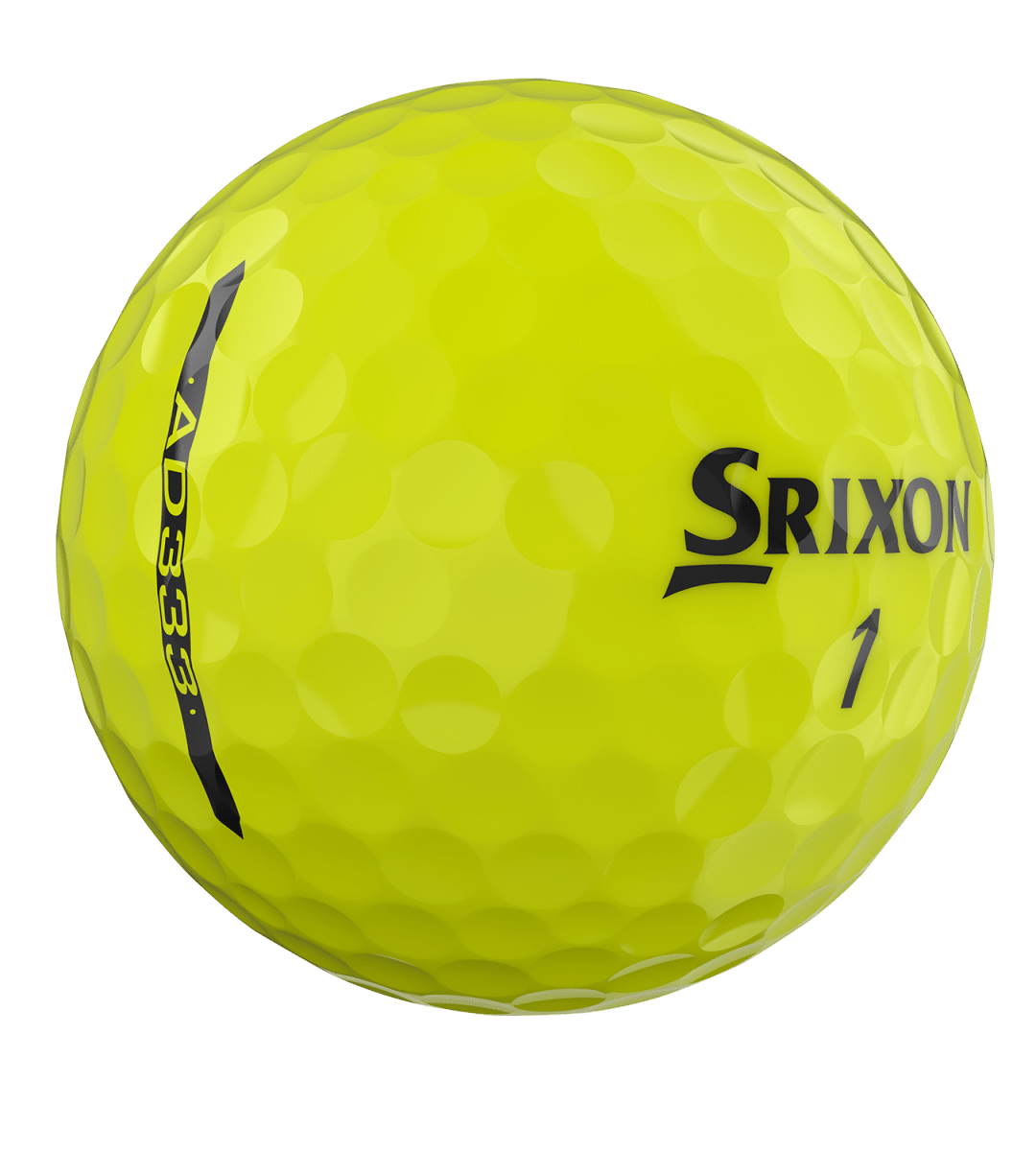 Srixon AD333 Yellow (3 Ball Sleeve) - Srixon