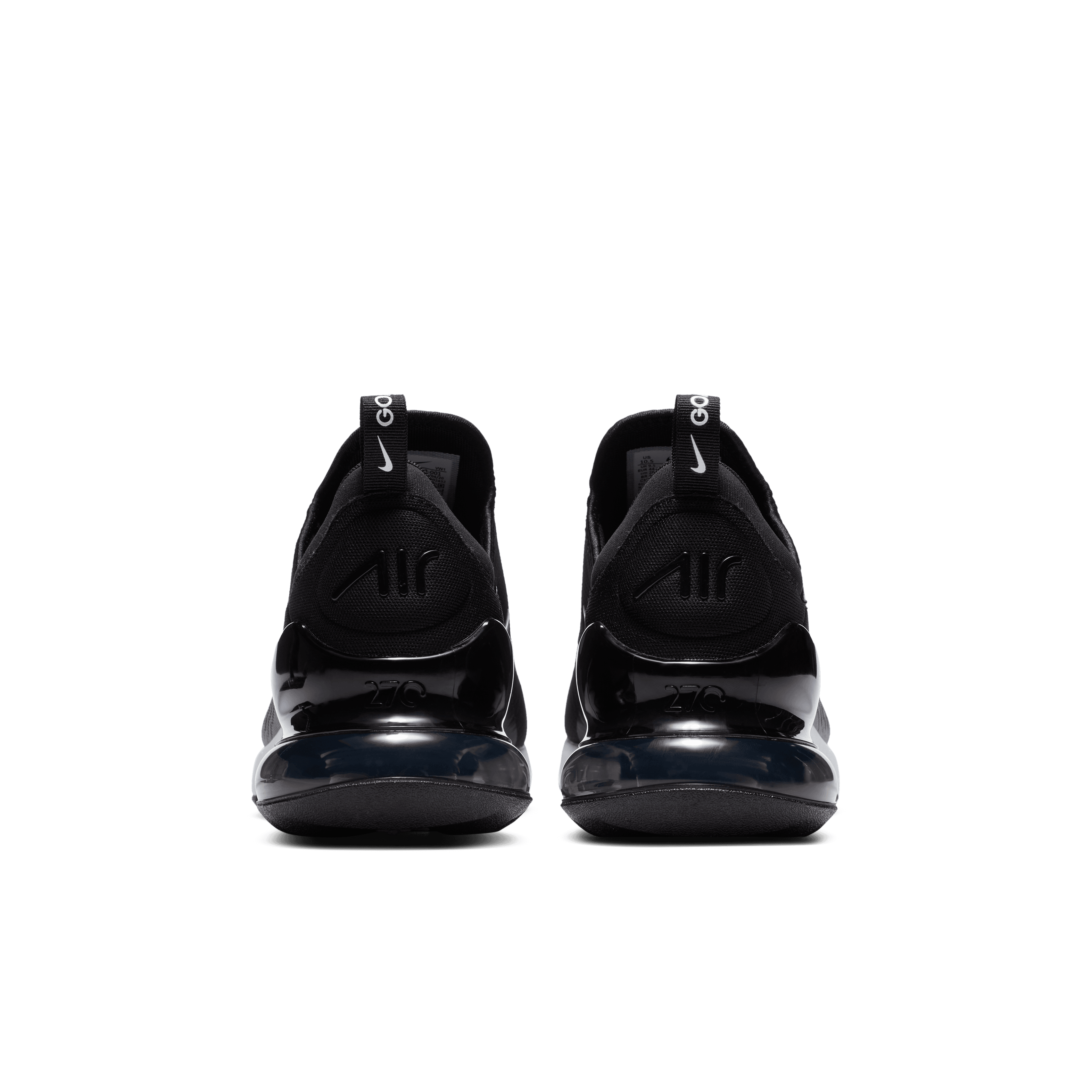 Nike Air Max 270G Spikeless Golf Shoes - Black/White/Hot Punch