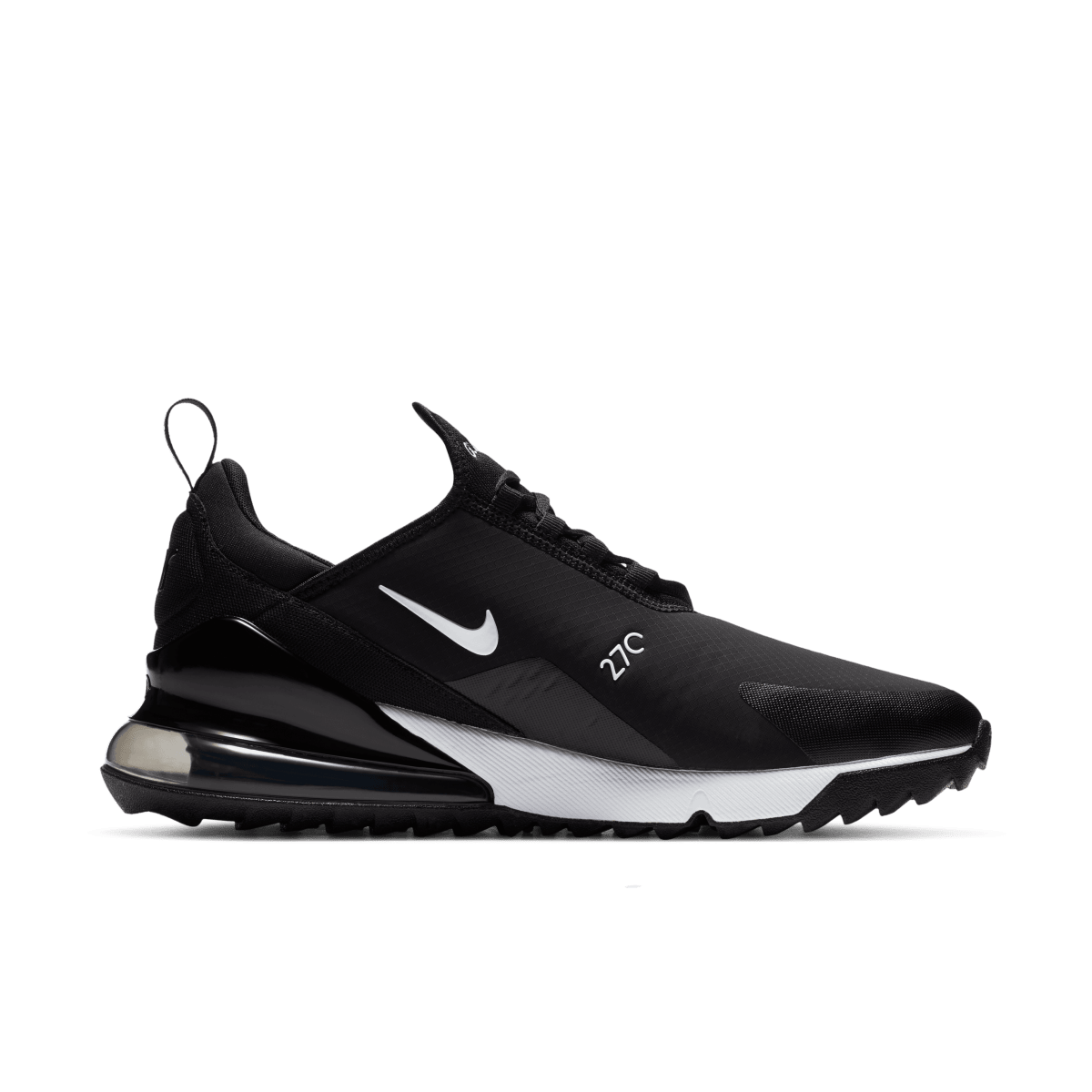 Nike Air Max 270G Spikeless Golf Shoes - Black/White/Hot Punch - Nike Golf