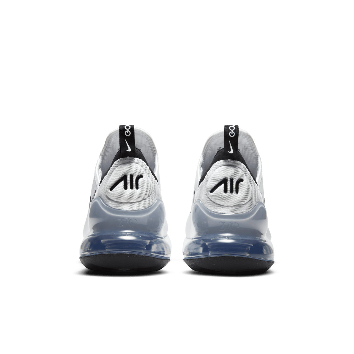 Nike Air Max 270G Spikeless Golf Shoes - White/Black/Pure Platinum - Nike Golf