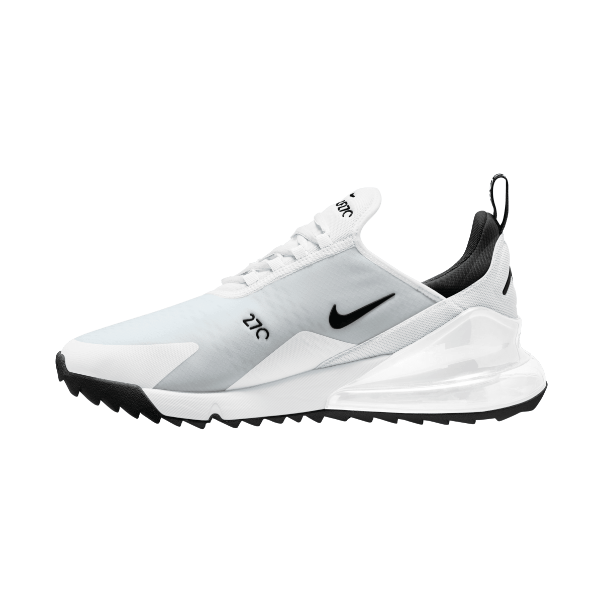 Nike Air Max 270G Spikeless Golf Shoes - White/Black/Pure Platinum - Nike Golf