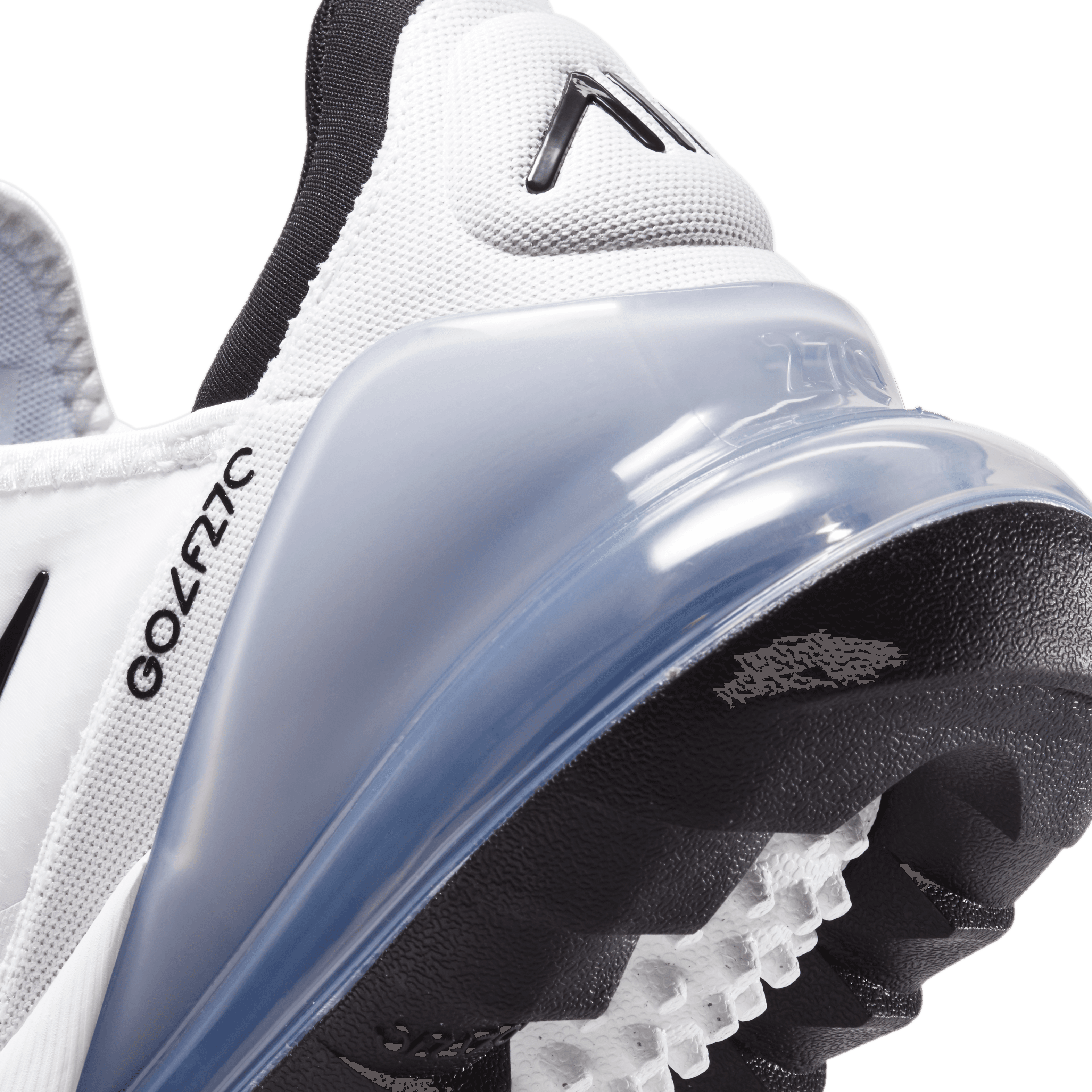 Nike Air Max 270G Spikeless Golf Shoes - White/Black/Pure Platinum