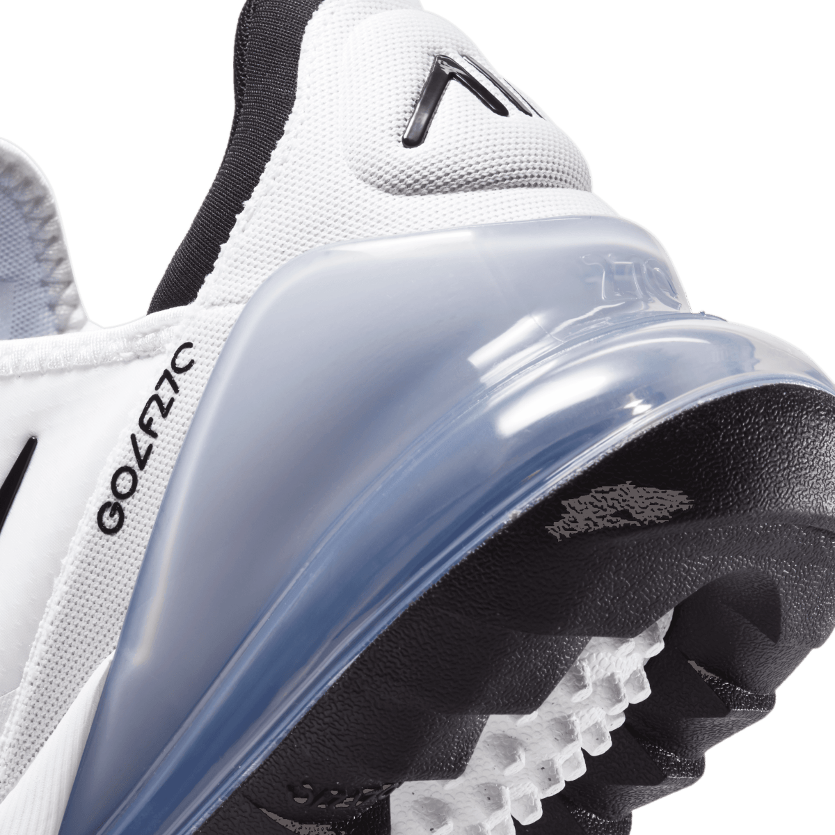 Nike Air Max 270G Spikeless Golf Shoes - White/Black/Pure Platinum - Nike Golf