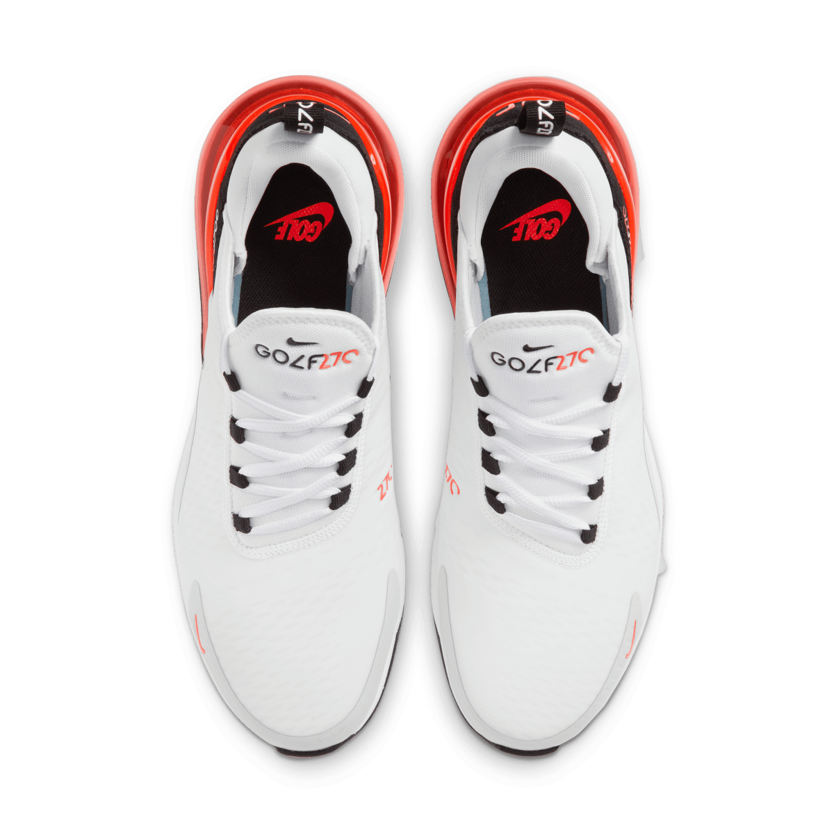 Nike Air Max 270G Spikeless Golf Shoes - White/Cool Grey - Natural Grey - Nike Golf