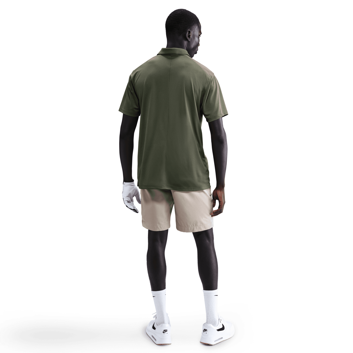 Nike DF Victory Solid Polo - Medium Olive / Pale Ivory - Nike Golf