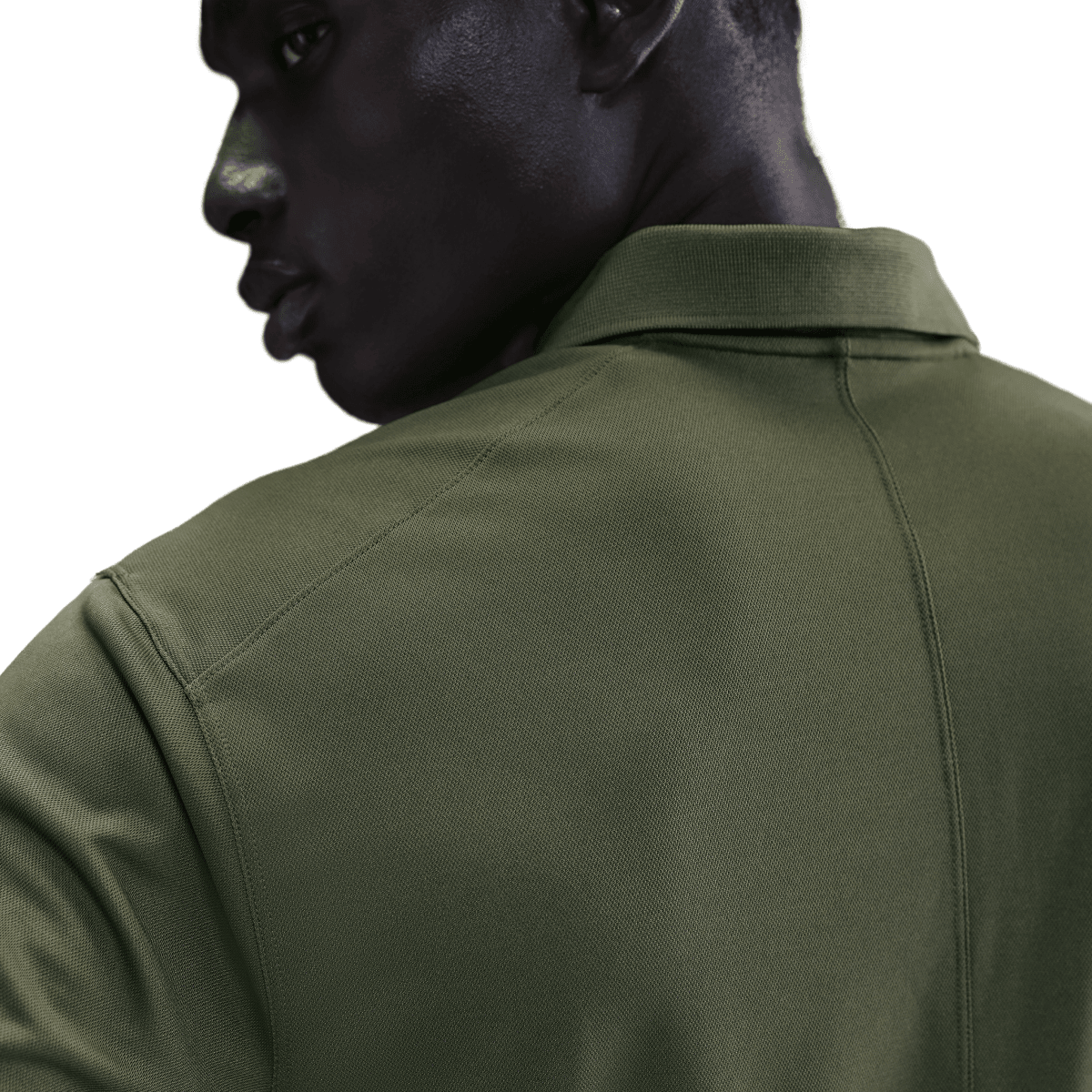 Nike DF Victory Solid Polo - Medium Olive / Pale Ivory - Nike Golf
