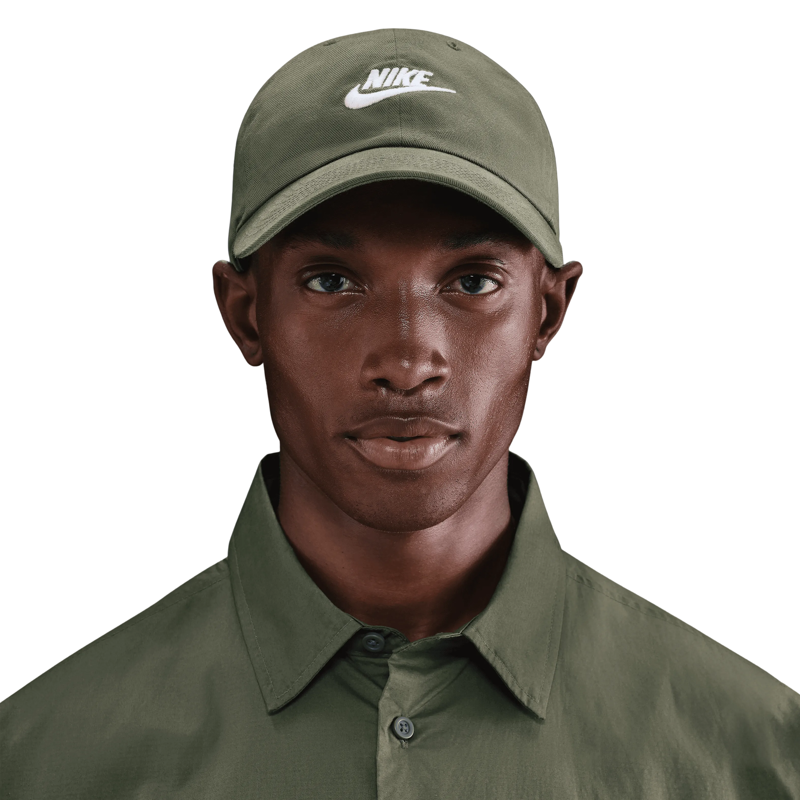 Nike Club Futura Wash Cap - Medium Olive