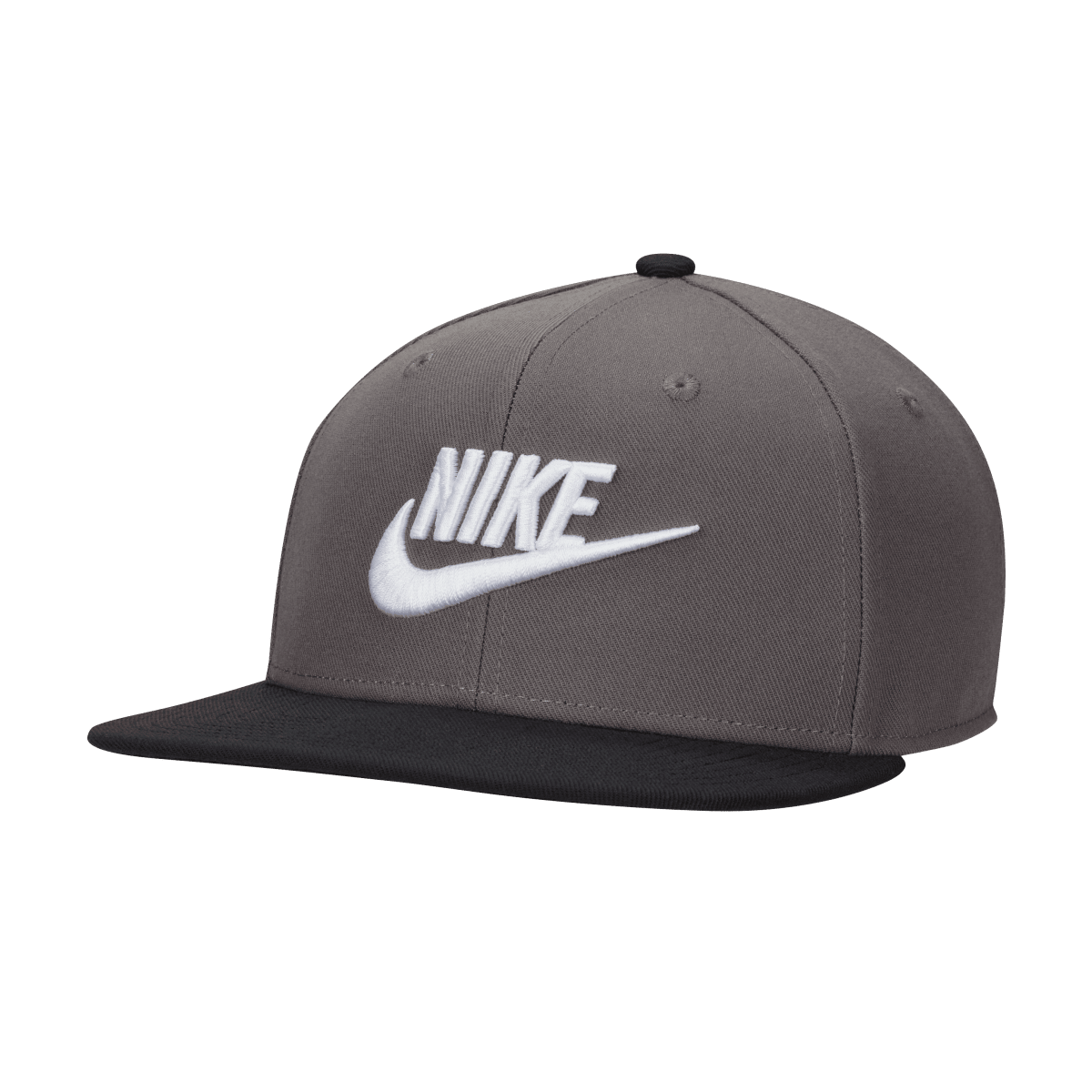 Nike Dri Fit Pro Structured Futura Cap - Iron Grey / Black / White - Nike Golf