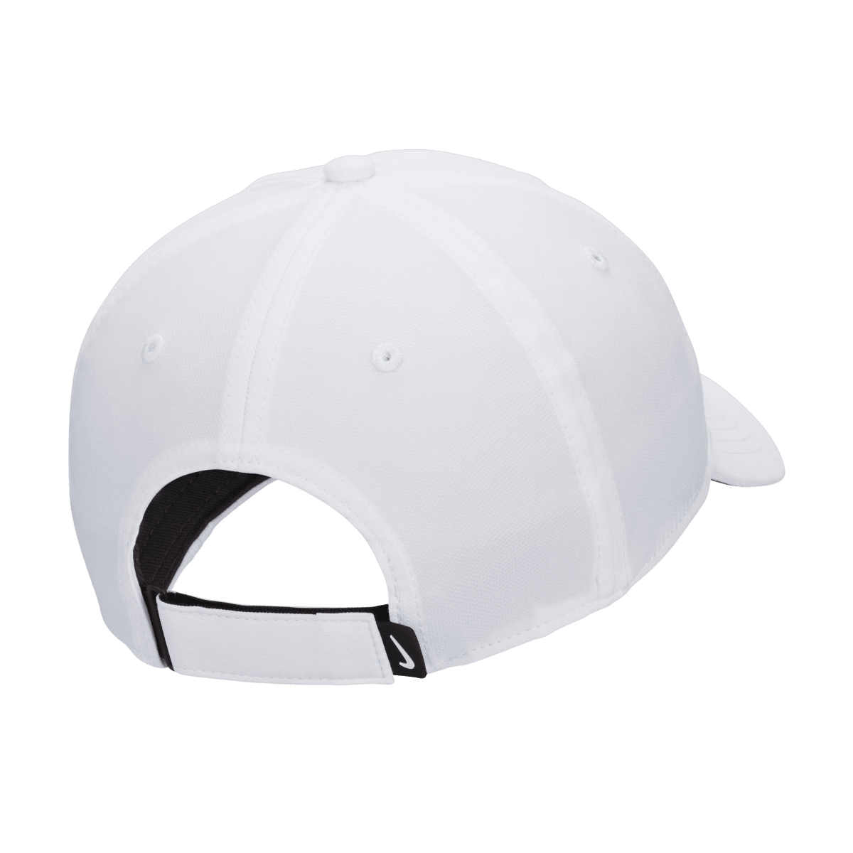 Nike Structured Swoosh Club Cap - White / Black - Nike Golf