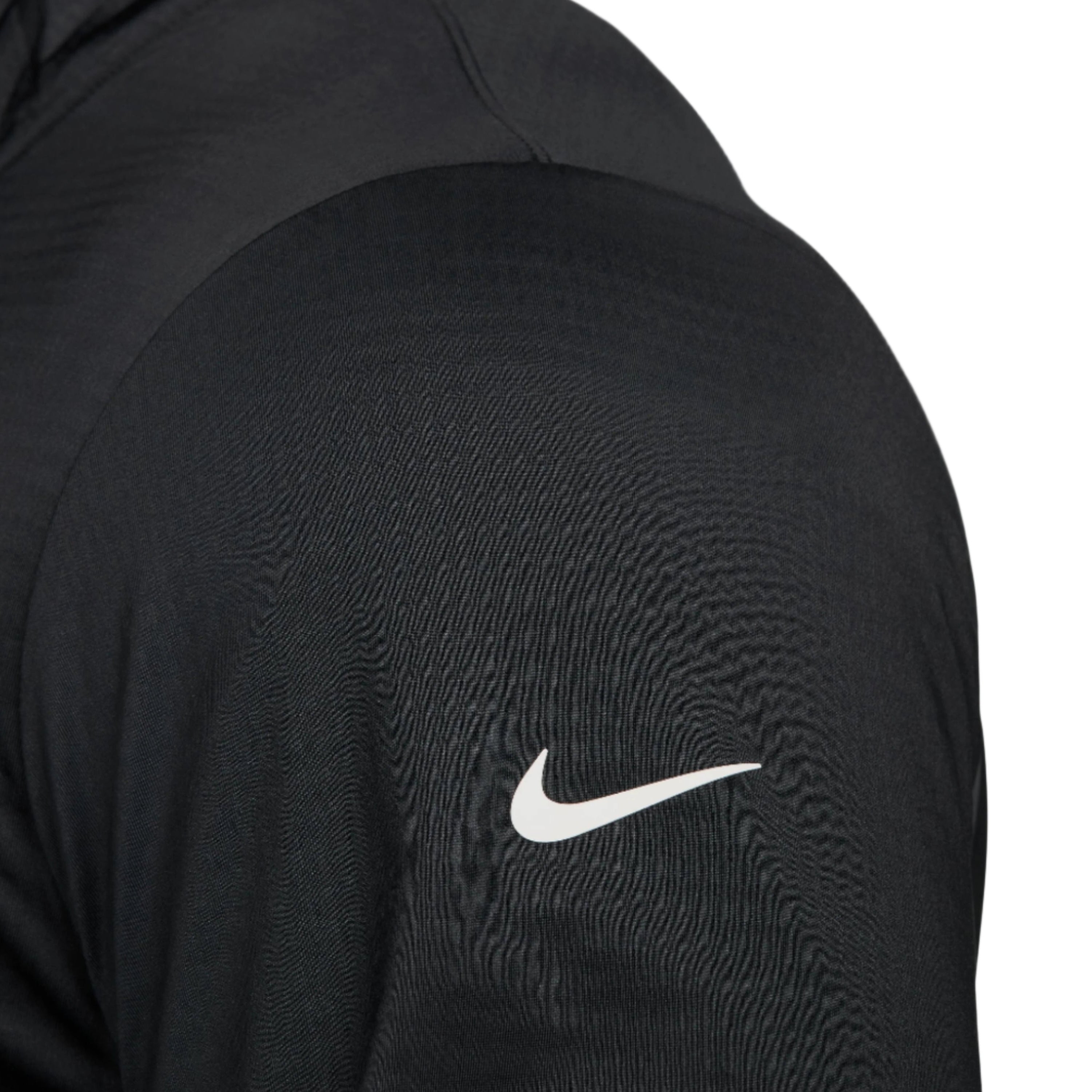Nike Dri Fit Victory 1/2 Zip Golf Pullover - Black / White